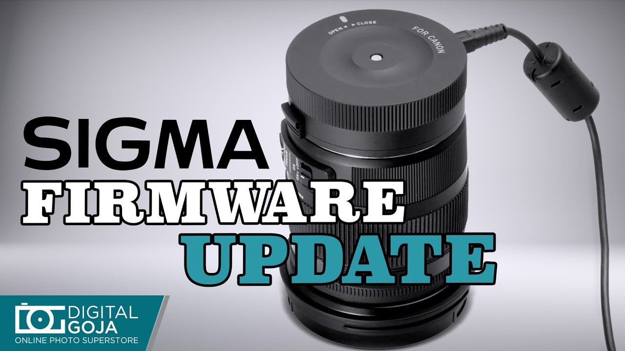 Sigma USB Dock Lens Firmware update | TUTORIAL