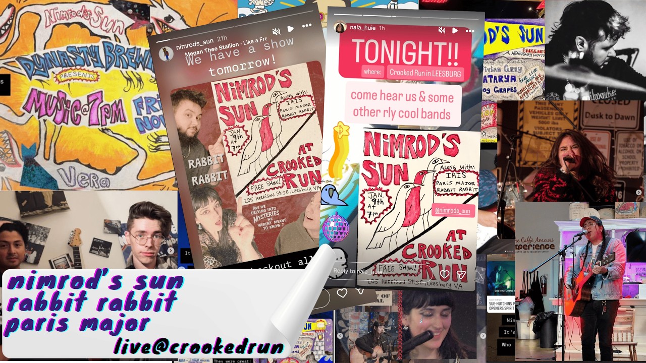 Nimrod's Sun +Rabbit Rabbit + Paris Major  -  Crooked Run 01.09.26