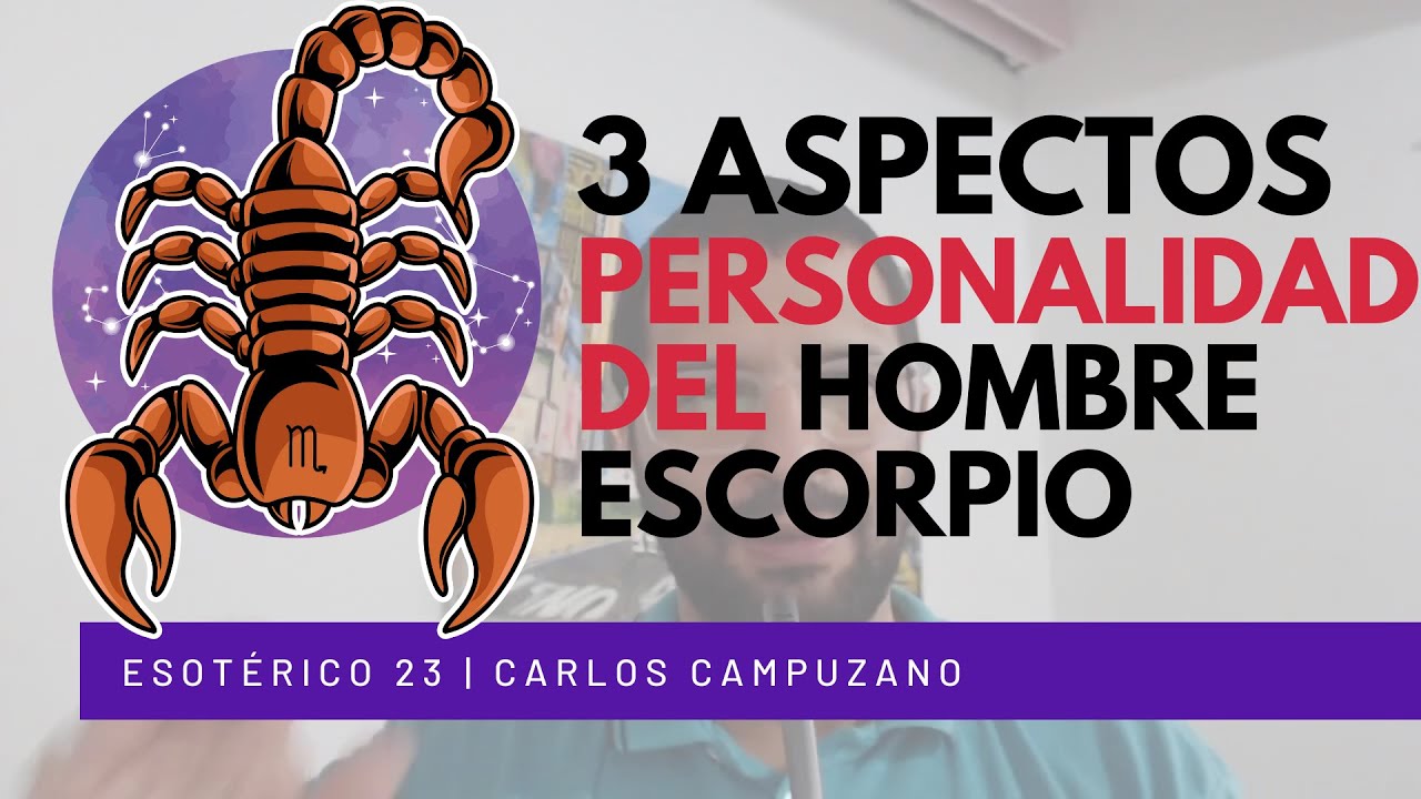 Personalidad del Hombre Escorpio ♏ que te Gusta #escorpio #relaciones #amor