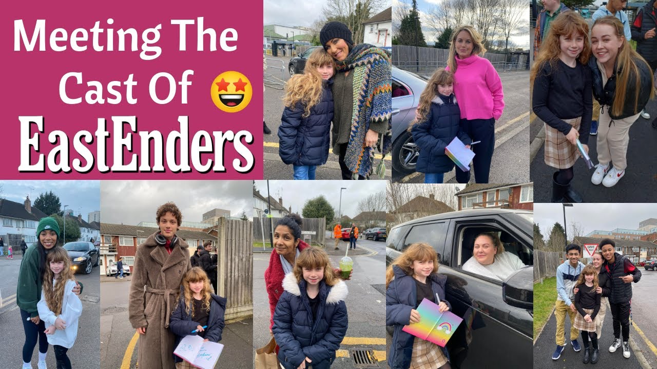 MEETING EASTENDERS CAST AGAIN!! | Keira B