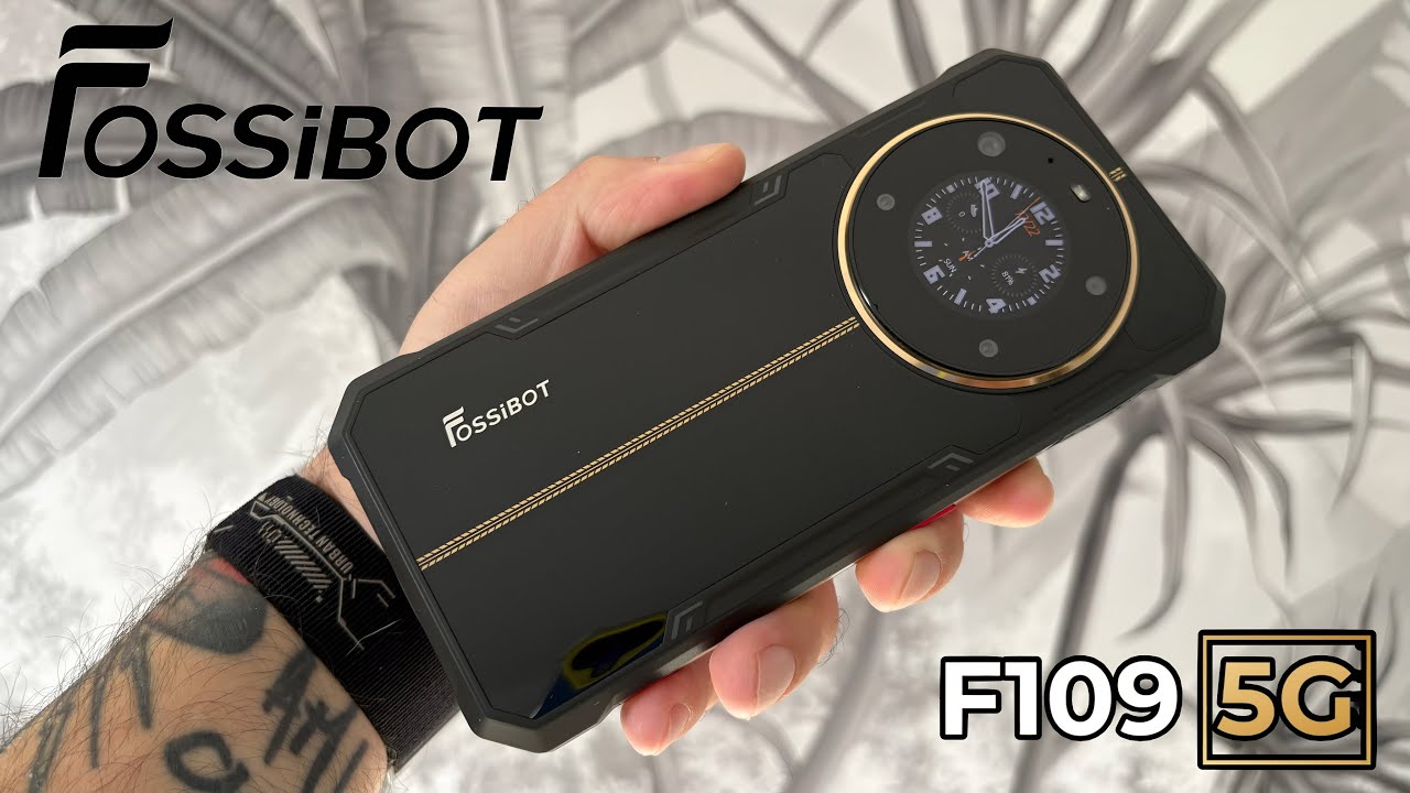 FOSSiBOT F109 5G Rugged Phone Dual Display - Unboxing and Hands-On