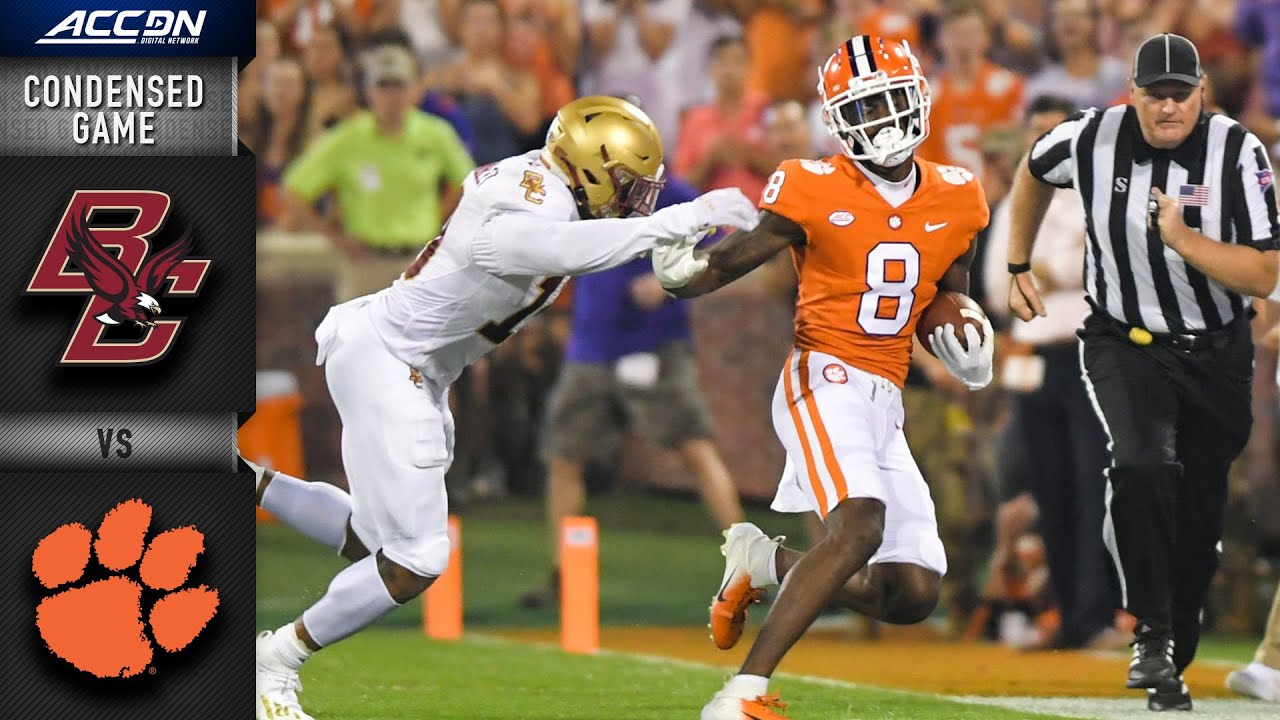 Boston College vs. Clemson Condensed Game | 2021 ACC Football