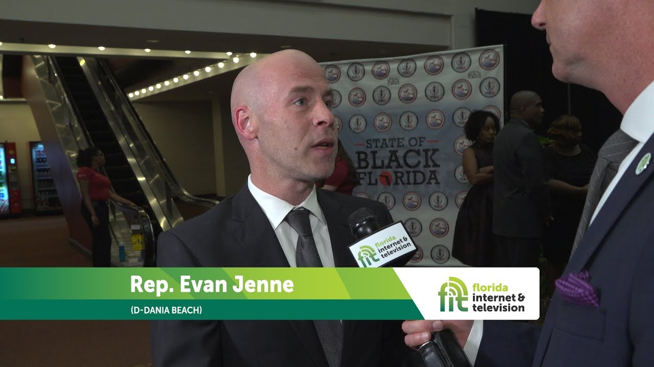 Rep. Evan Jenne on the 2019 Black Caucus Gala Red Carpet