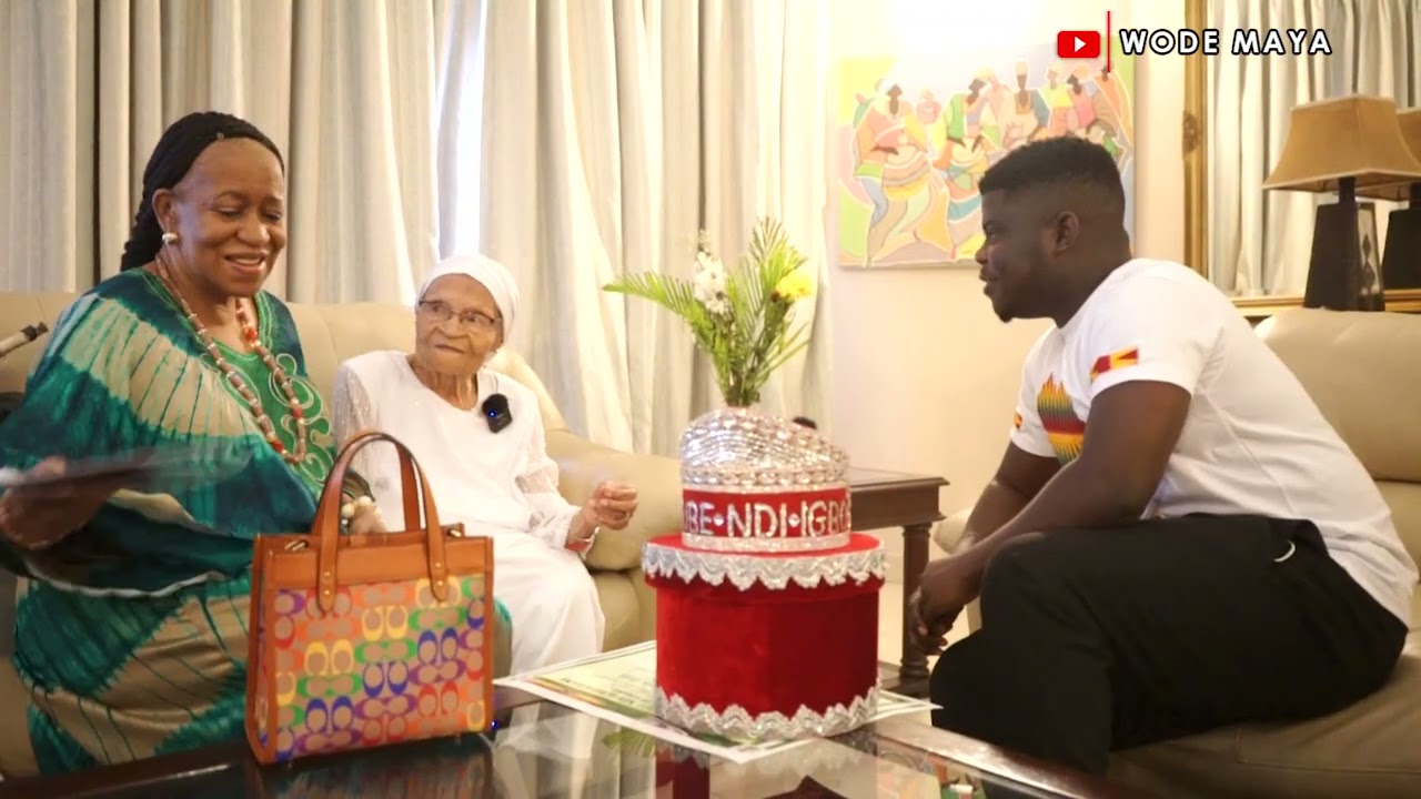 A 107 Years Old  Dream Of Visiting Ghana Came True!-Tulsa Massacre Survivor