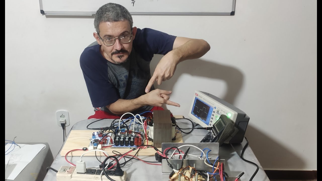 Inversor 12V diferente, melhor que senoidal 3 parte