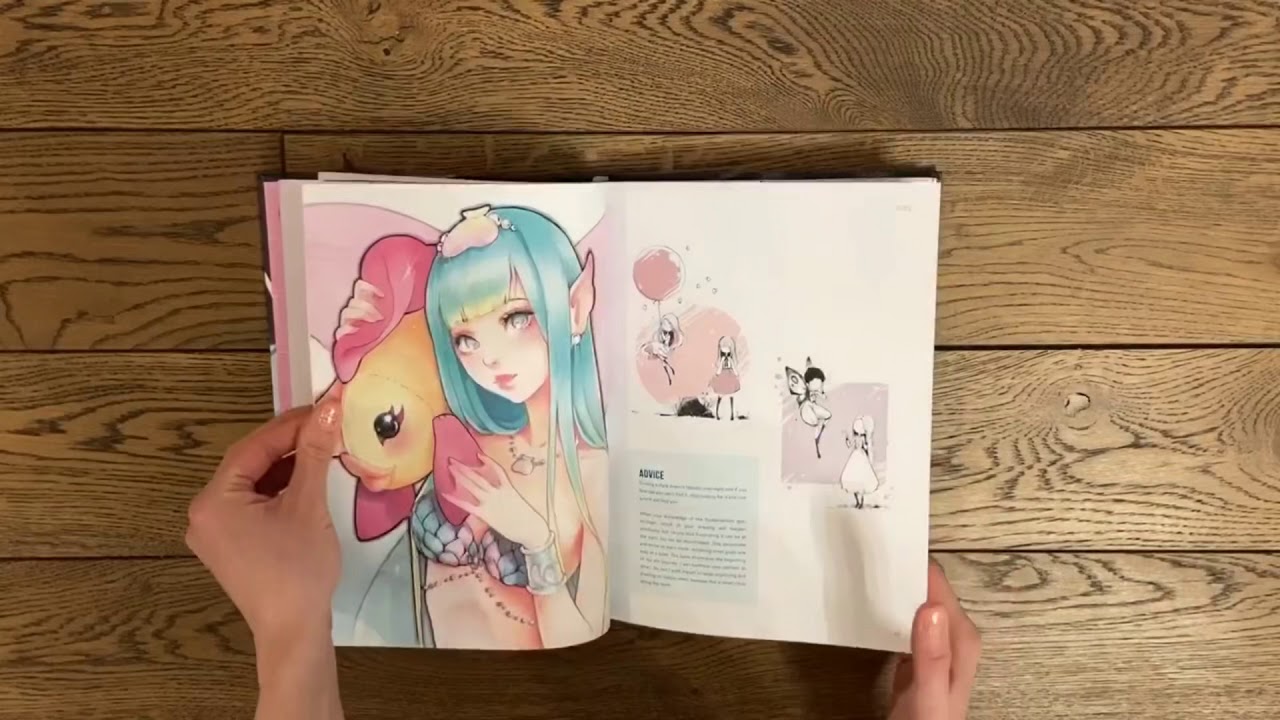 Мои артбуки от Loish, Asia Ladowska, Laia Lopez