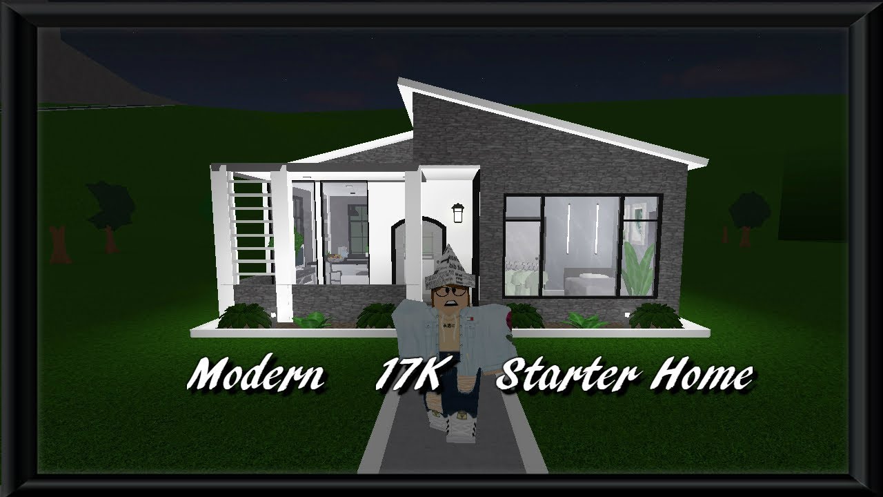 Modern 17K Starter Home | Roblox Bloxburg |