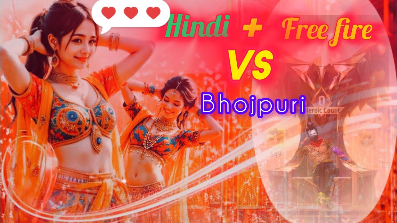 Bhojpuri Vs Hindi Song Remix 🔥 | Free Fire Full Gameplay | Desi FF Long Video