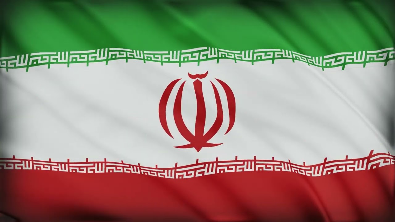Iran Flag Waving | Iran Flag Background Video