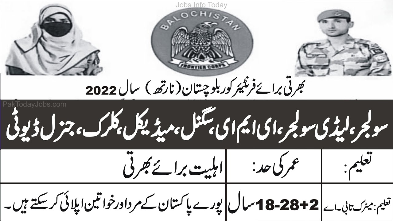 fc new jobs 2021 | fc new jobs 2021 kpk | fc balochistan new jobs  | fc constabulary new jobs