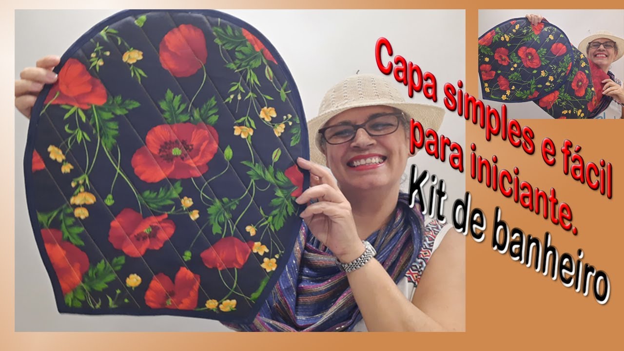 Como fazer uma tampa para vaso sanitário muito fácil e rápido
