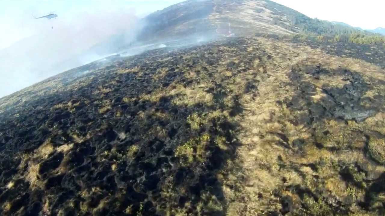 GoPro Hero HD - požiar lesa Vyšná Boca