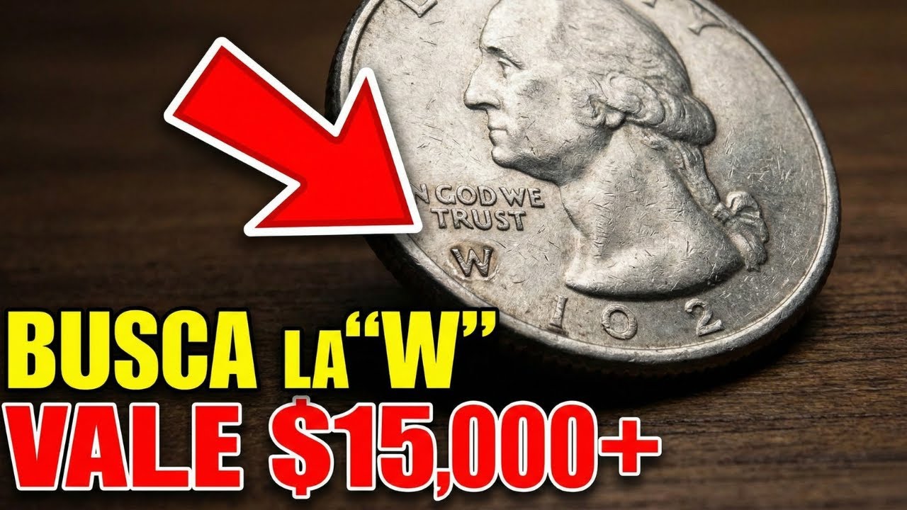 ¡NO LAS GASTES! Estas 10 Monedas de 25 Centavos Valen una FORTUNA ($15,000+)