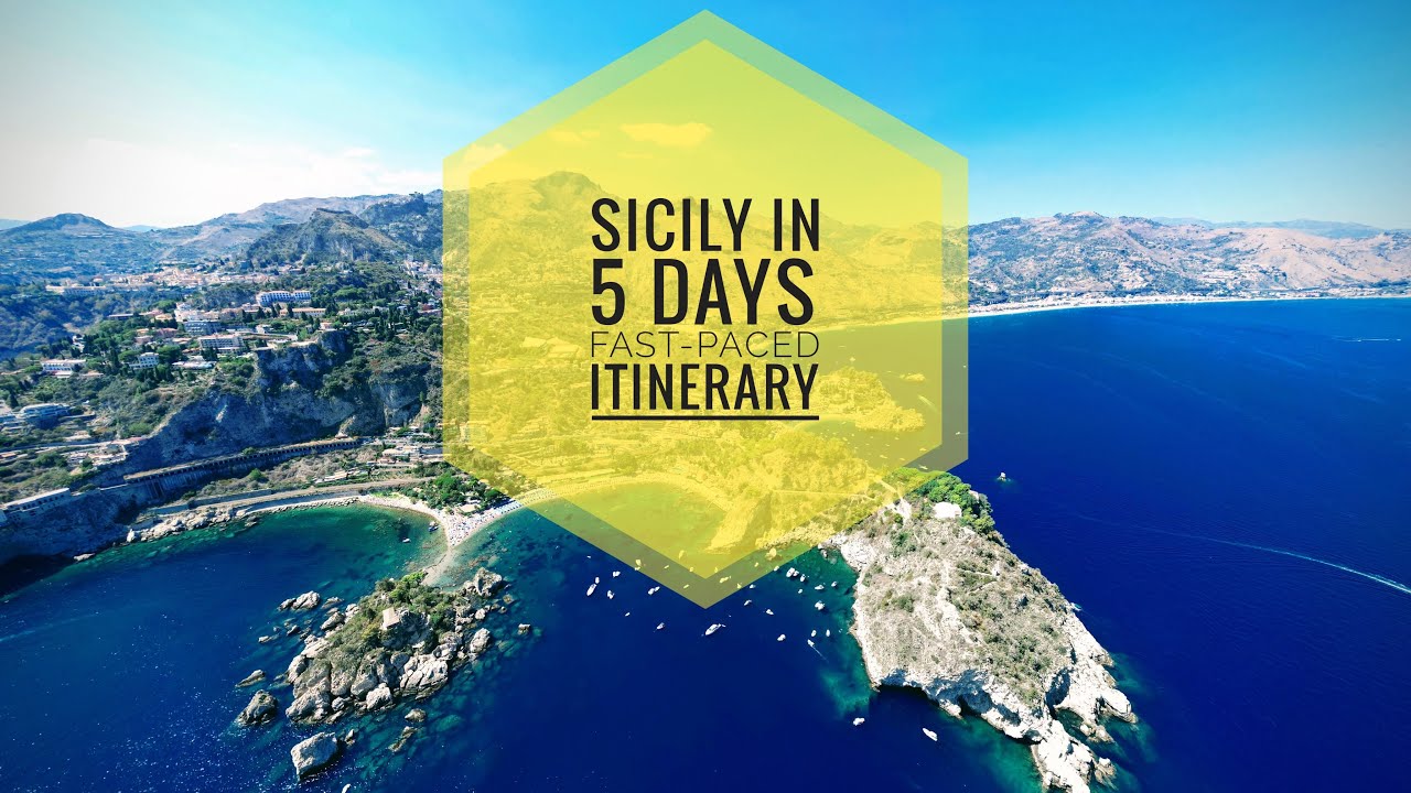 Sicily in 5 days. Fast-paced itinerary. Monreale, Erice, Agrigento, Siracusa, Etna, Taormina.