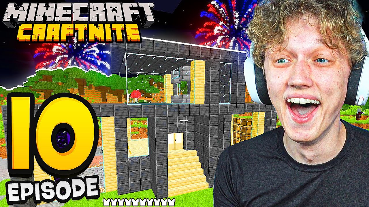 Craftnite 2: Episode 10 - MY NEWEST BUILD! (best farm barn)
