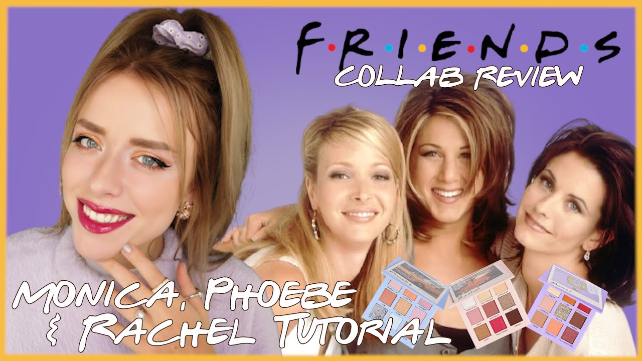 FRIENDS X MAKEUP REVOLUTION: MONICA, PHOEBE & RACHEL PALETTE REVIEW & TUTORIAL | SLAVIC CHIC