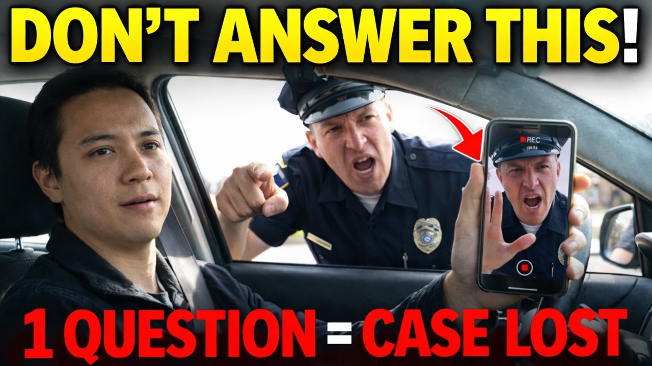 10 SNEAKY Questions Cops Ask That Destroy Your Legal Defense Later