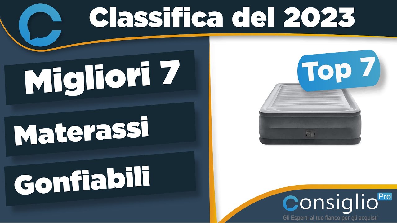 Migliori materassi gonfiabili Qualità Prezzo 2023