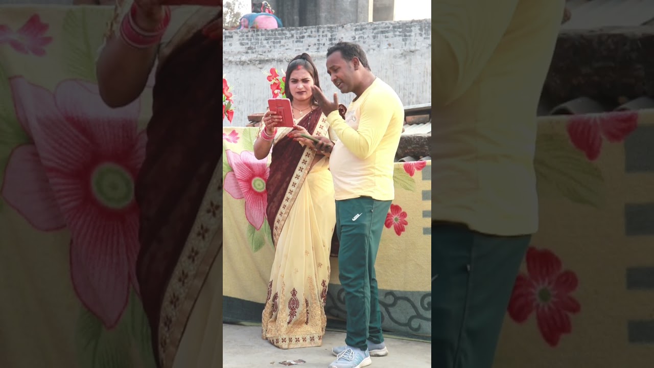 Babu aaj main kaisi lag rahi hun new funny comedy video#funny#funnysortvideo#comedy#comedyvideo 😁😁