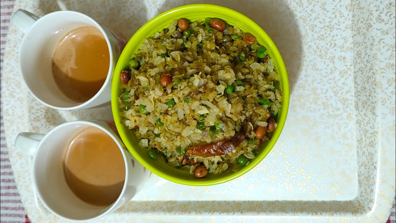 Chura Matar|Gaon ka swaad|Bihari Chura Matar Recipe @Apurvaskitchen 