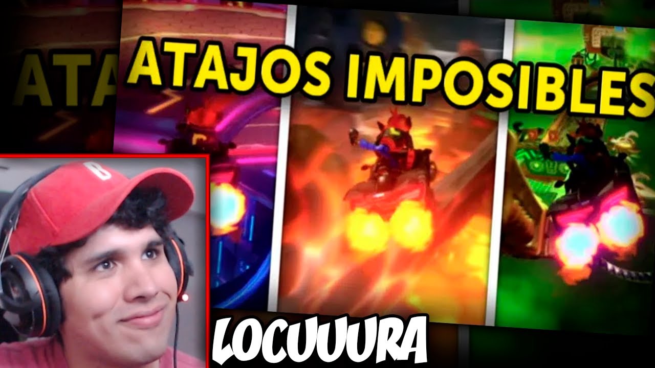TDYU se LOQUEA con los Atajos IMPOSIBLES Crash Team Racing: Nitro Fueled