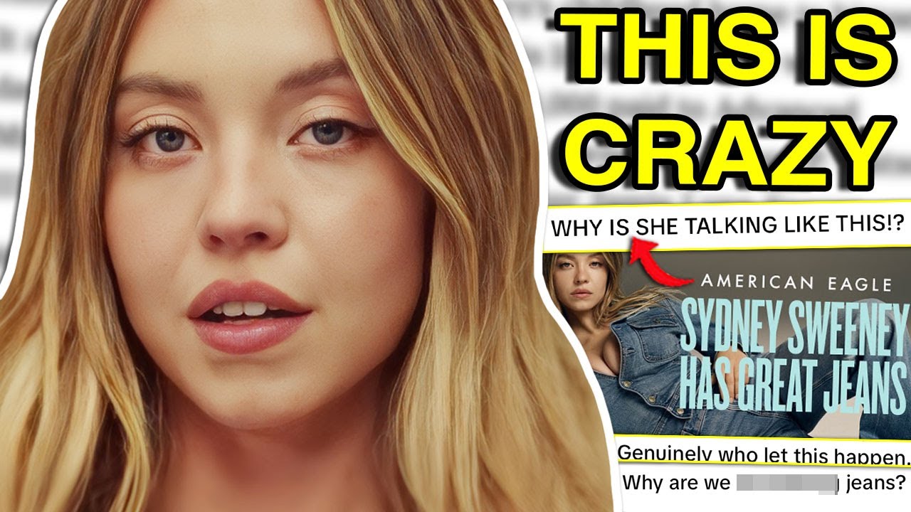 SYDNEY SWEENEY IN BIG TROUBLE ... jeans ad gone wrong