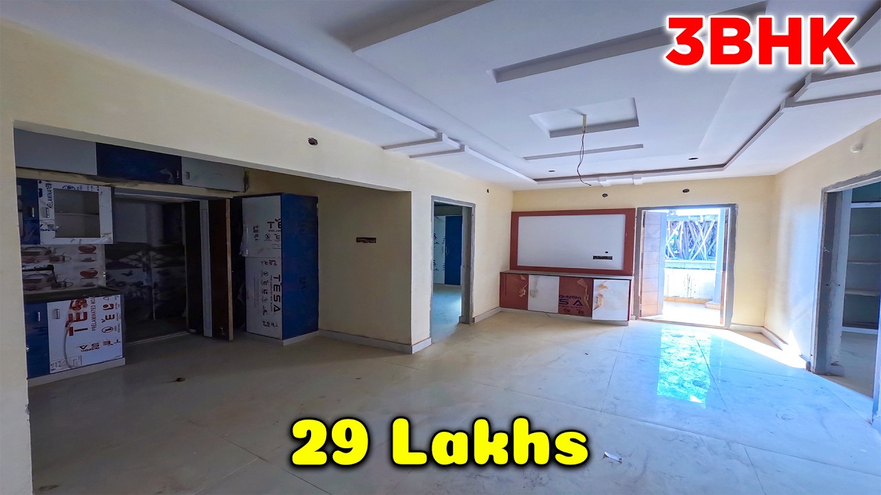 Low Cost New 3BHK Flat For Sale In Vijayawada