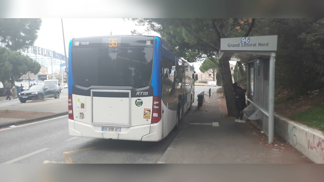 RTM | Mercedes Citaro C2 €6 n°1410 | Ligne 96