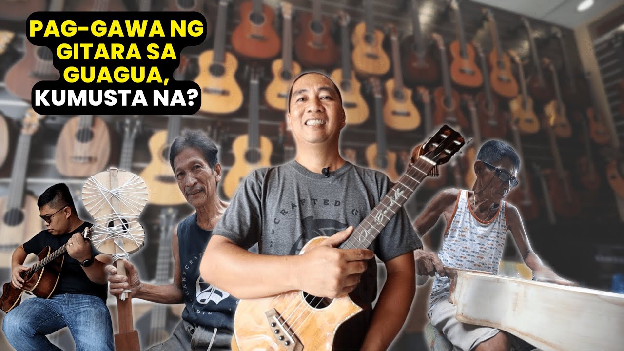 Where in Pampanga ang pinaka maraming pagawaan ng gitara?