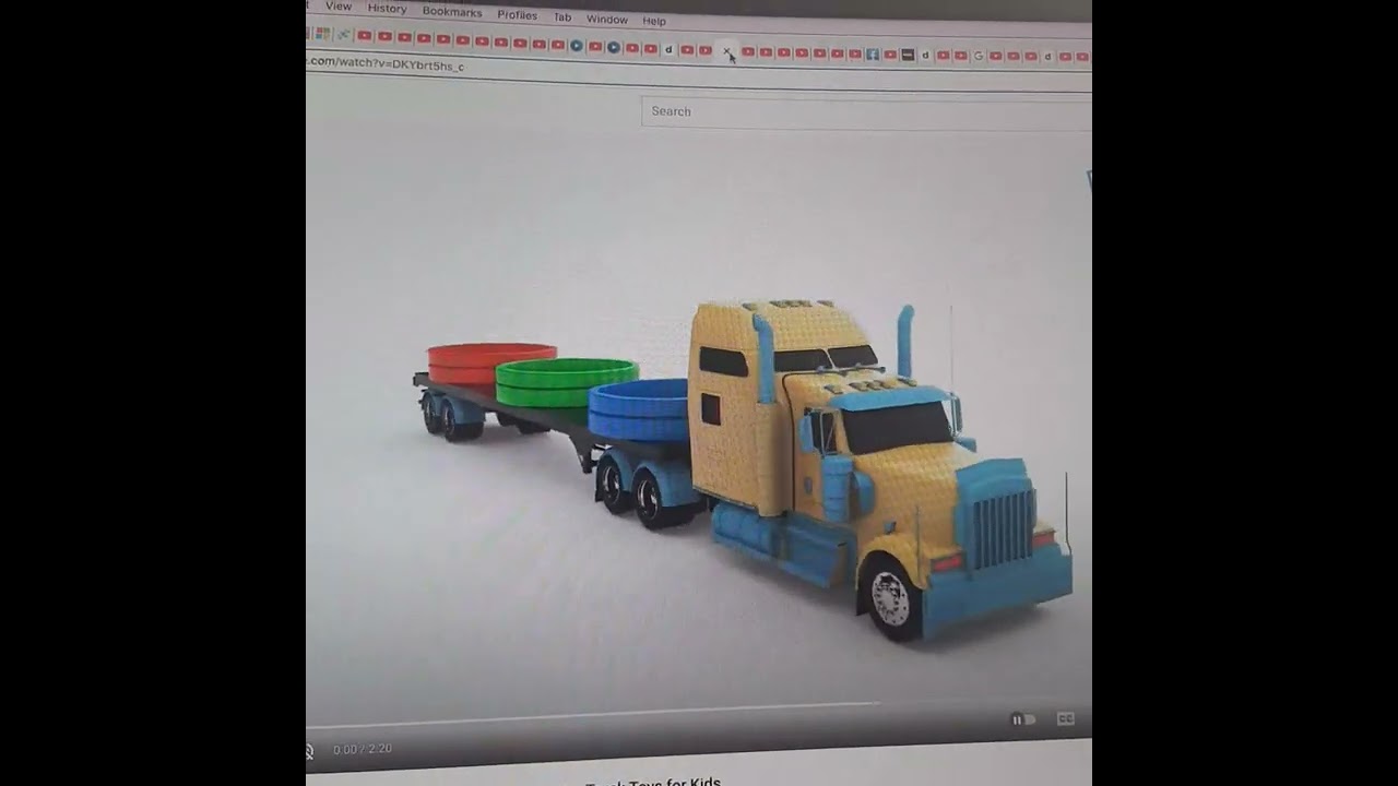jake brake compilation big rig edition cartoon  part 1