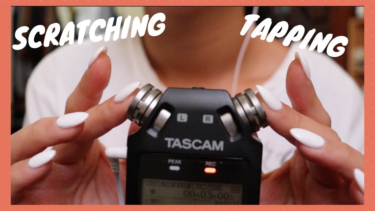 ASMR: scratching and tapping w/ acrylic nails