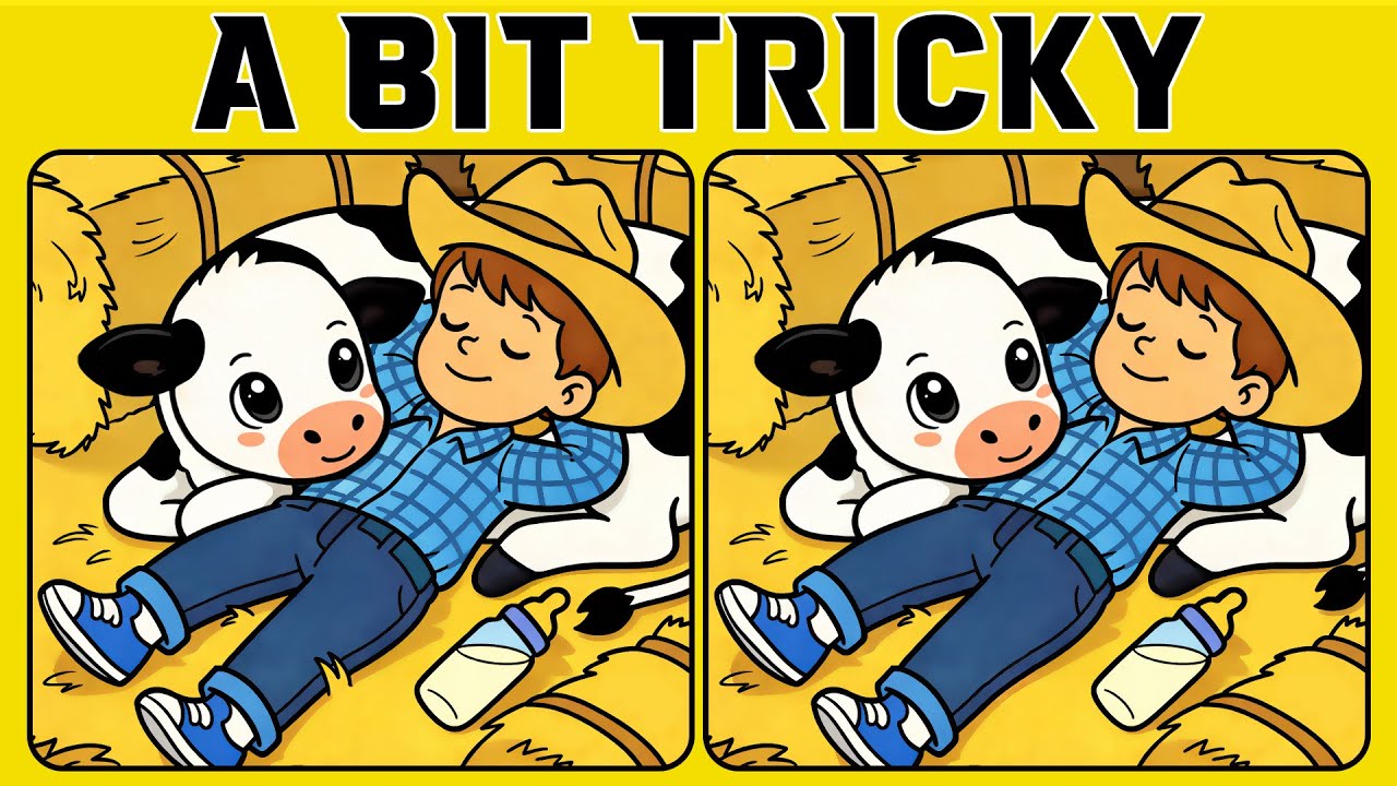 Spot Every Change in These Tricky Brain Benders (A Bit Tricky)