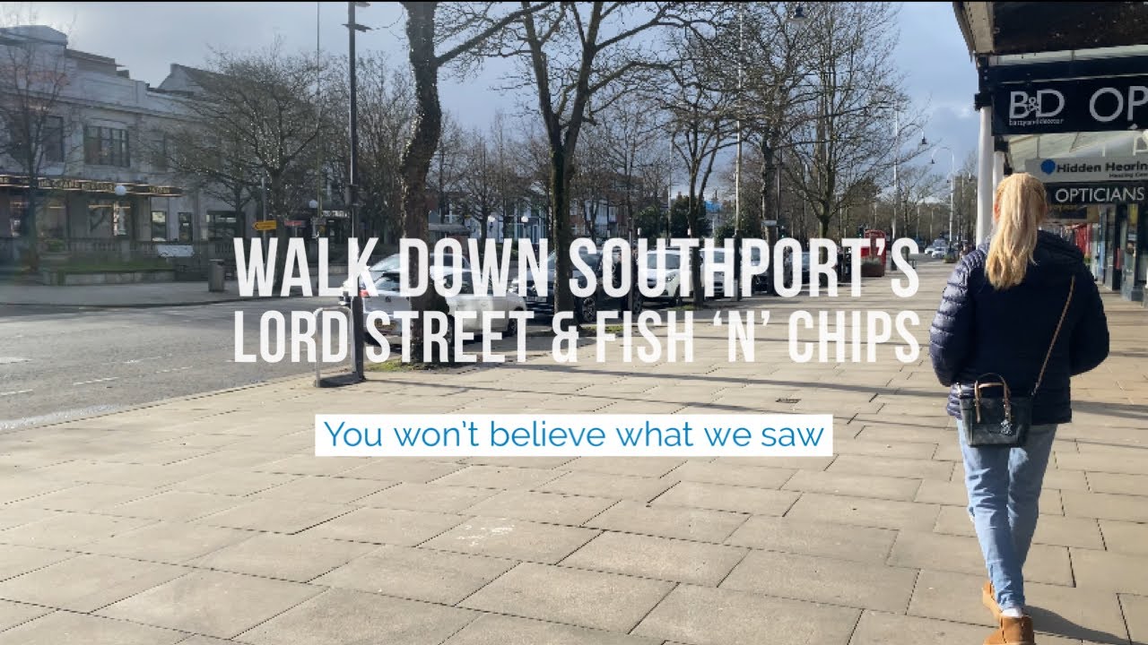 TOUR AMAZING OLD BUILDINGS on famous Lord Street - Southport🇬🇧 it’s a shame it’s so empty,