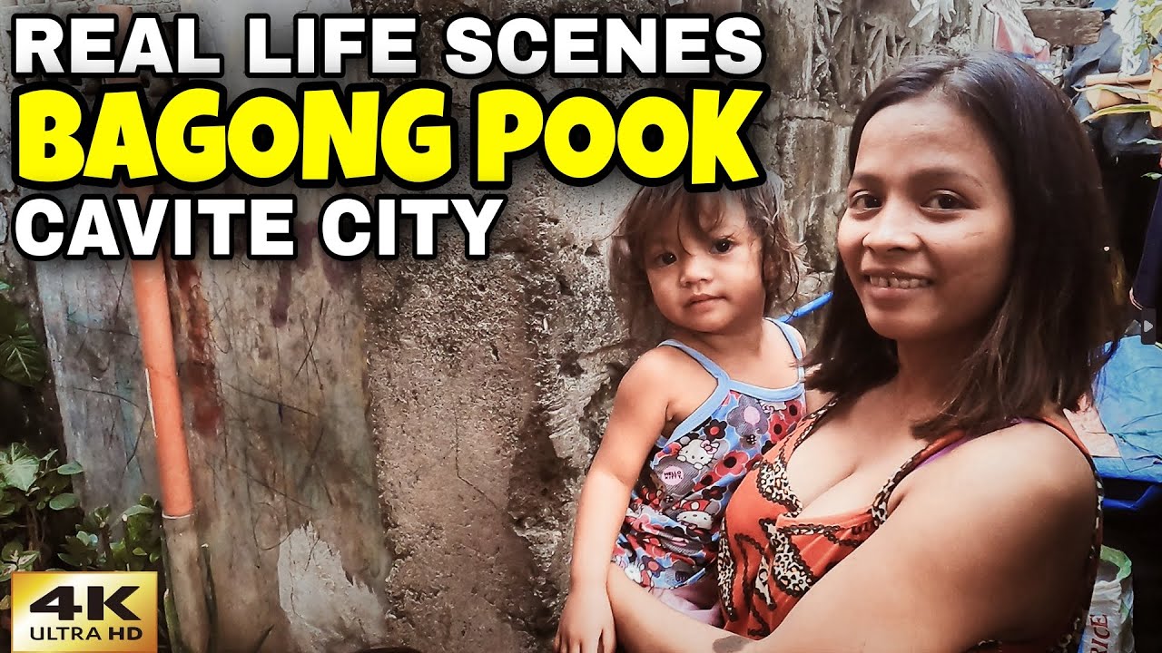 People Living by the Bayside in Bagong Pook, Cavite City, Philippines [4K]