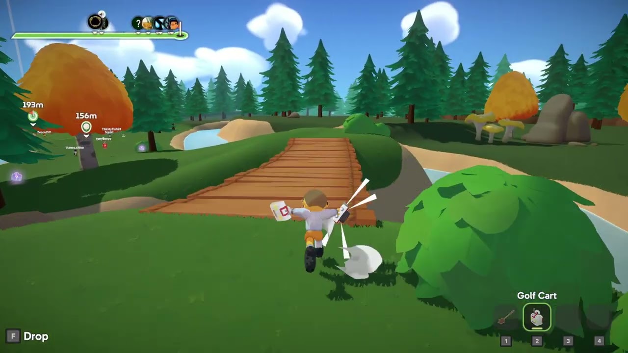 Bullying in Super Battle Golf