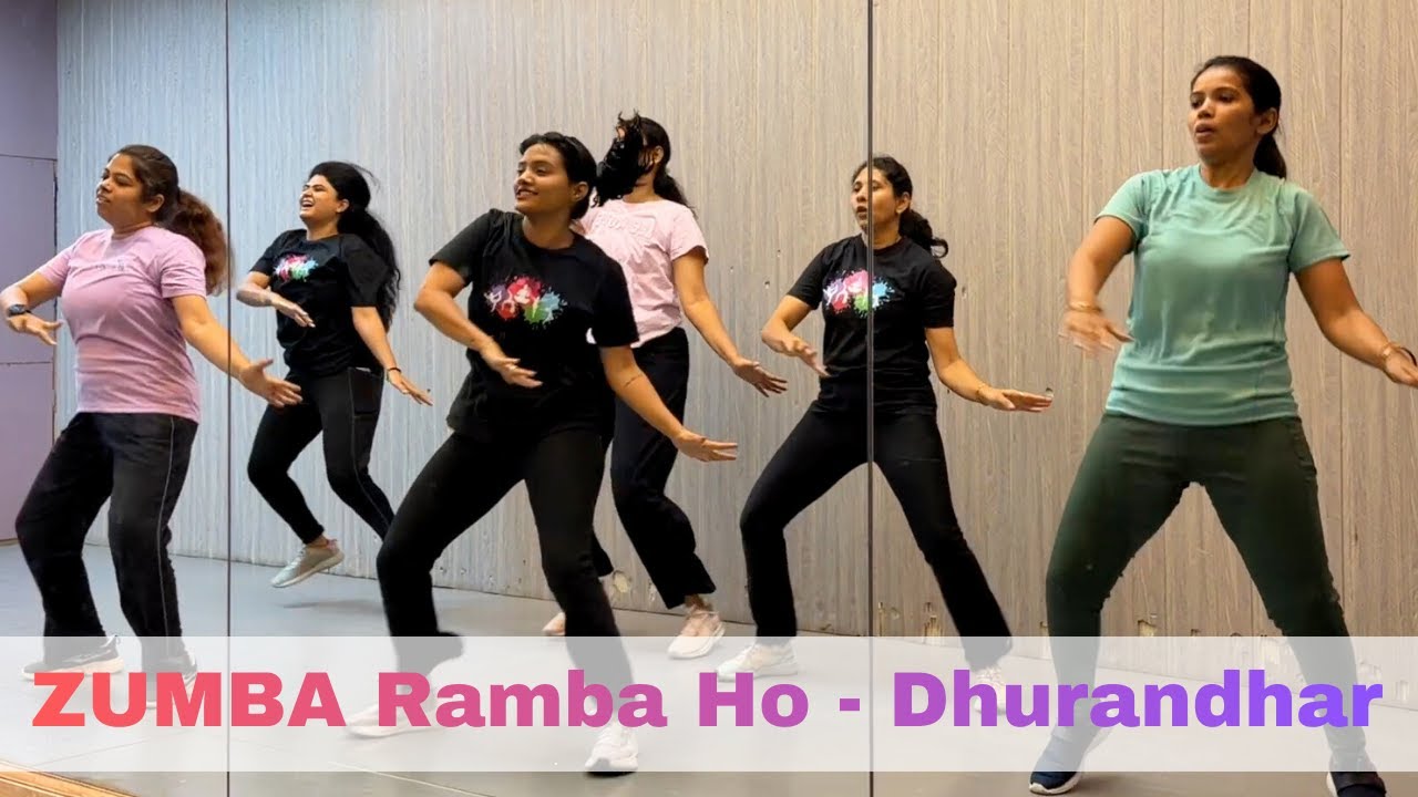 Ramba ho - Bollywood zumba dance workout | Dhurandhar Song | #ankitdancestudio #navimumbai #zumba