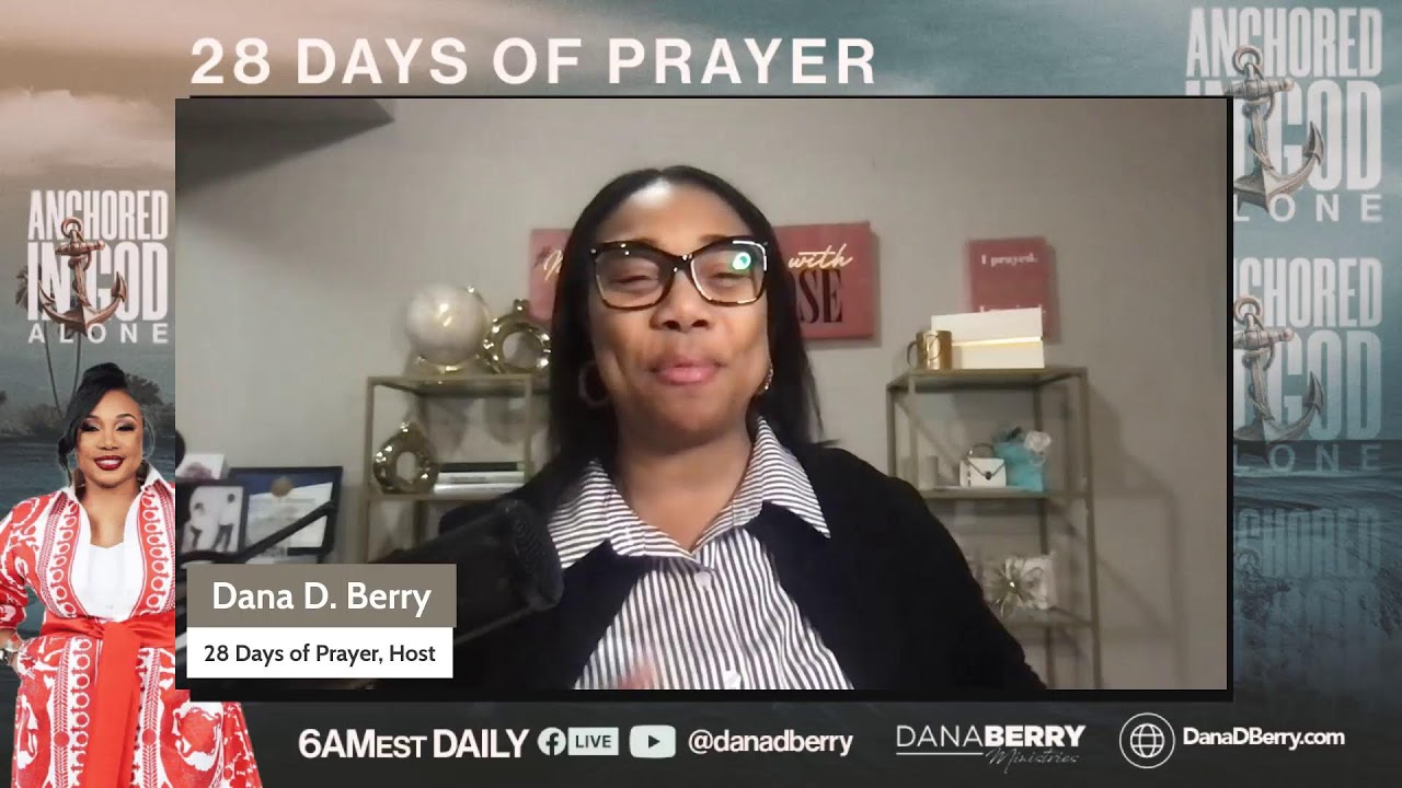 Day 9 of 28 Days of Prayer, 2026 w/ guest Prophetess Roszien Mason - Anchored in God Alone