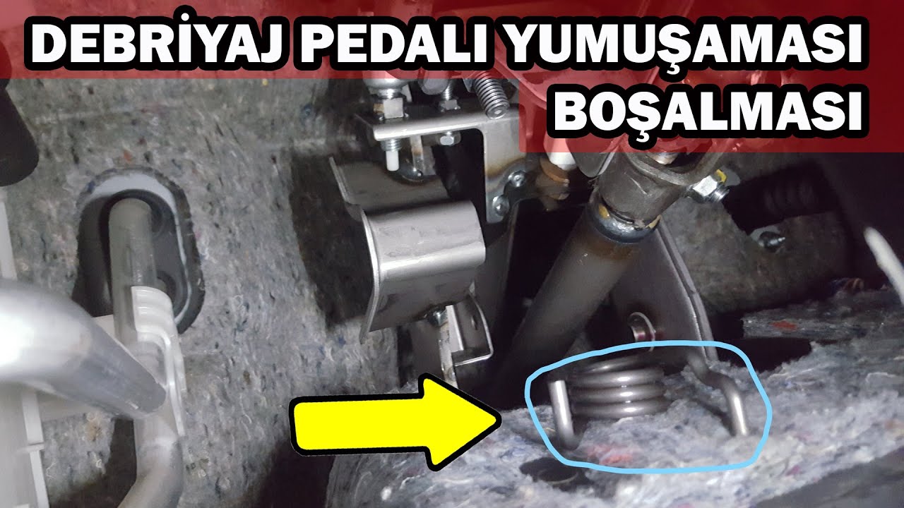 Debriyaj Boşaldı Vites Ge&ccedil;miyor, Debriyaj Yumuşadı Vites Ge&ccedil;miyor. Debriyaj Pedalı Yumuşaması