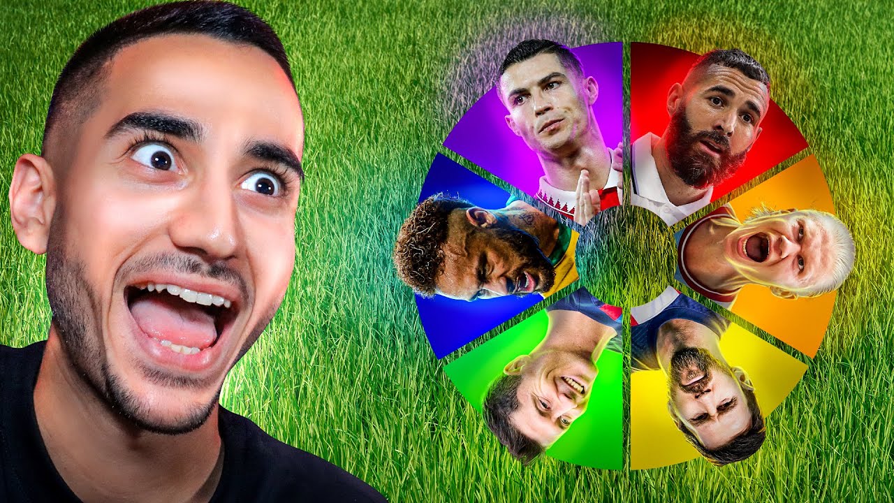 چالش سخت با بازیکنای شانسی در ای فوتبال 23😱🔥😍
