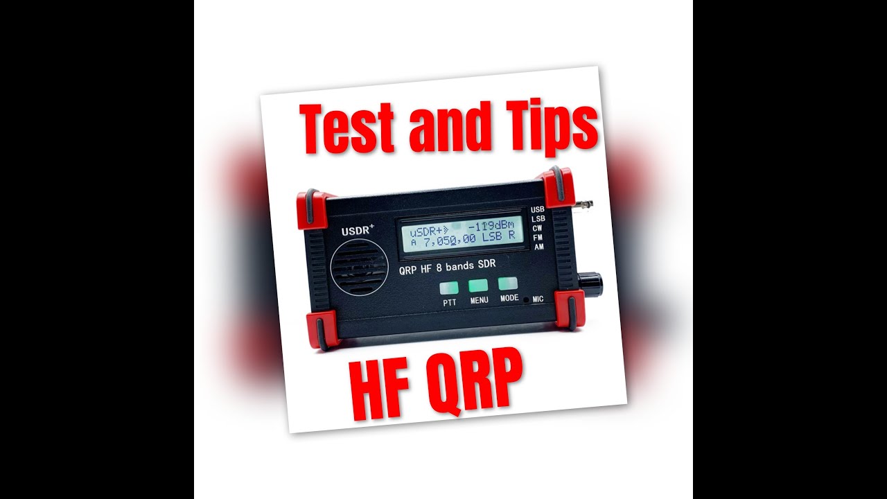 LU1COP - USDR+ RED CORNERS - КВ трансивер QRP - Тест и советы