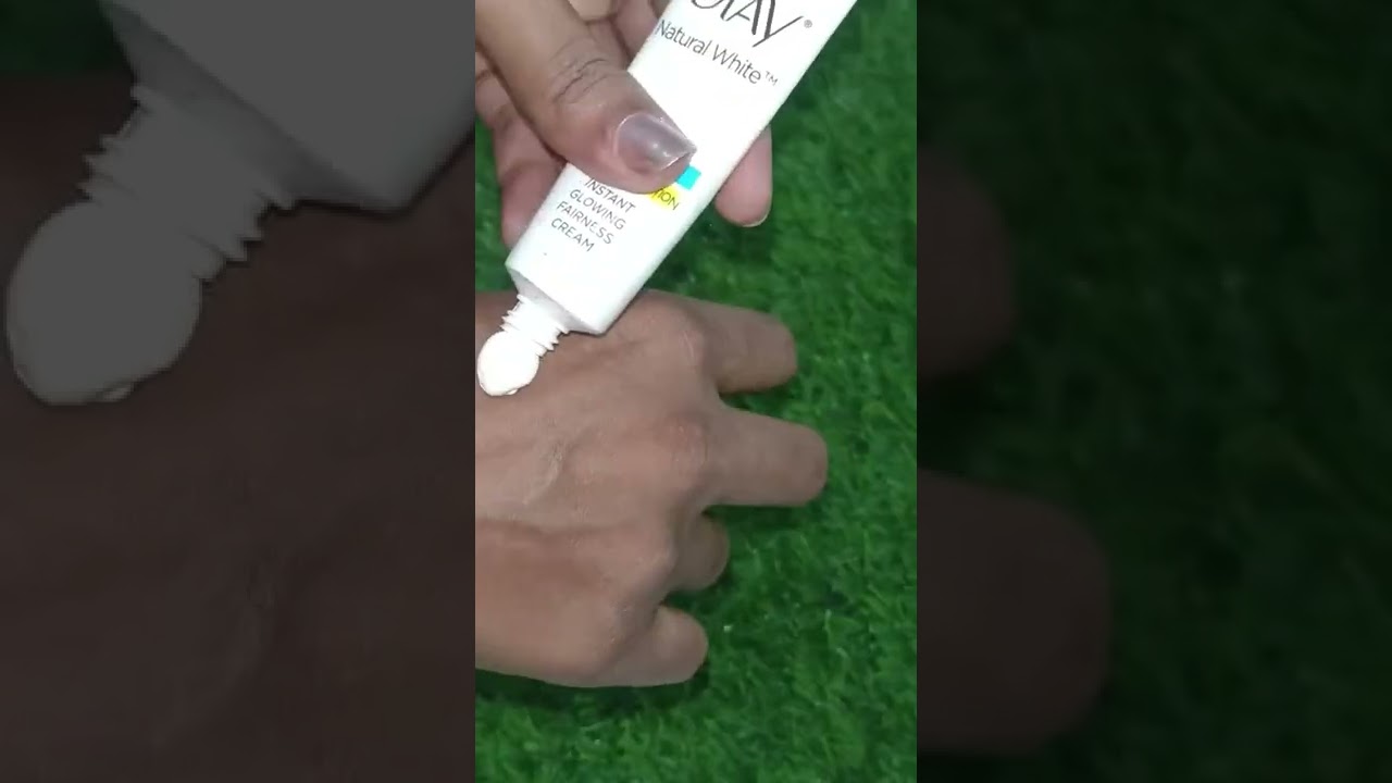 Olay natural white instant glowing fairness cream review video|#shorts #reviewvideo #olay #cream