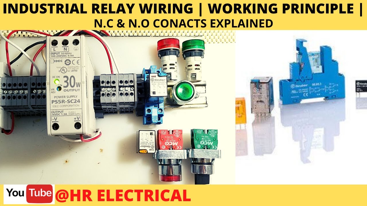 how to wire relay and wiring diagram