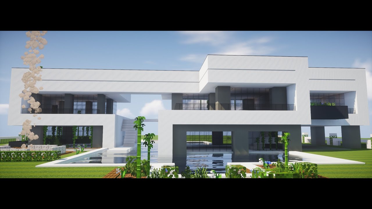 Minecraft Tutorial - Como fazer uma Mans&atilde;o Moderna MANYACRAFT