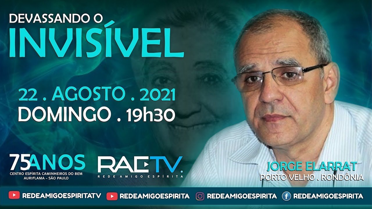DEVASSANDO O INVISÍVEL - Live com Jorge Elarrat
