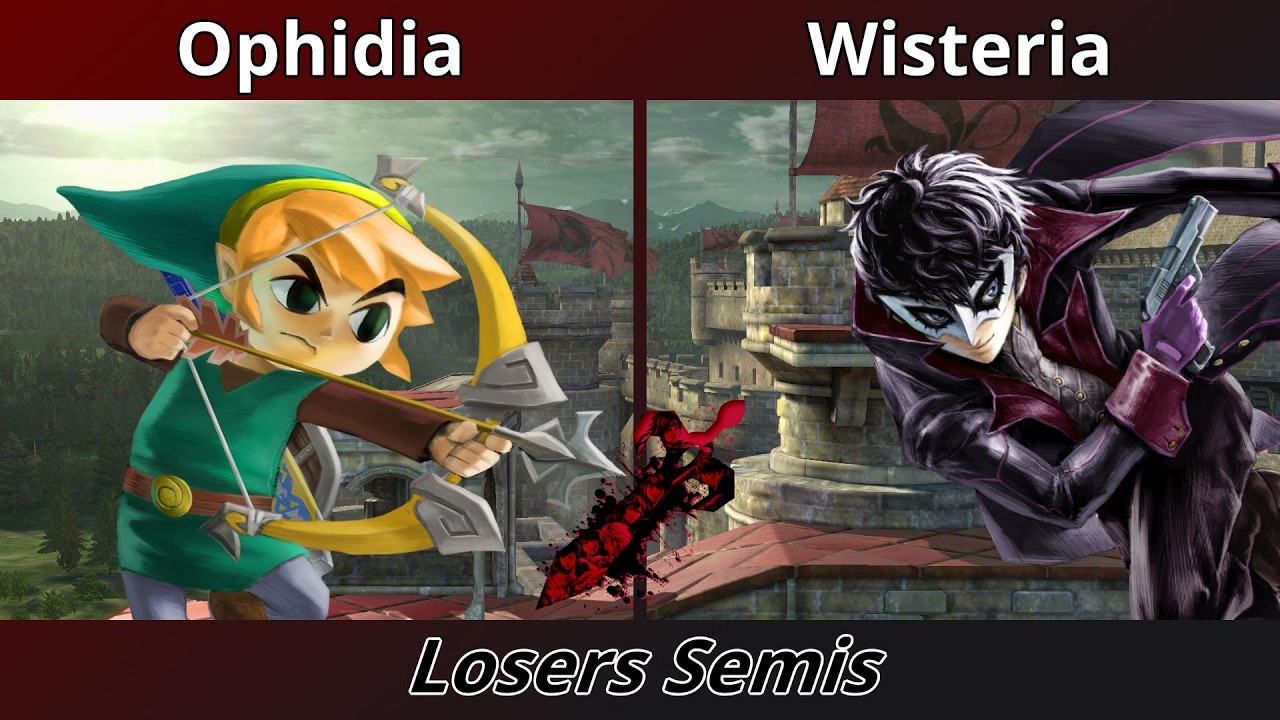 Castle Siege 110 - Losers Semis - Ophidia (Toon Link) vs Wisteria (Joker)