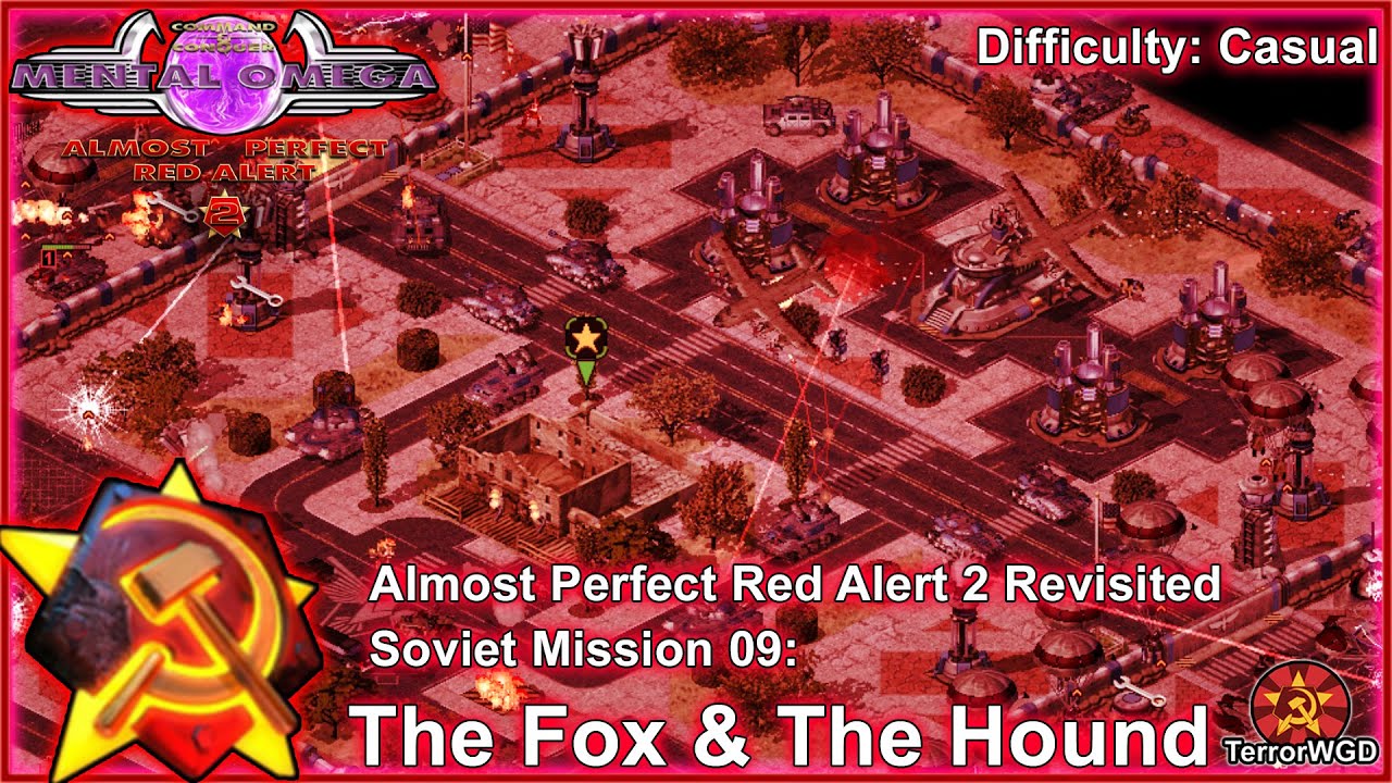 Mental Omega 3.3.6│Almost Perfect Red Alert 2│Soviet Mission 9│The Fox & The Hound Revisited