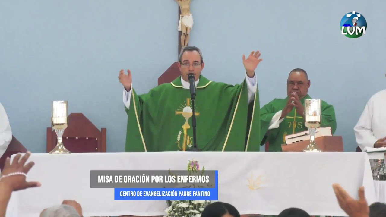 Misa de oración por los enfermos, Centro de Evangelización Padre Fantino