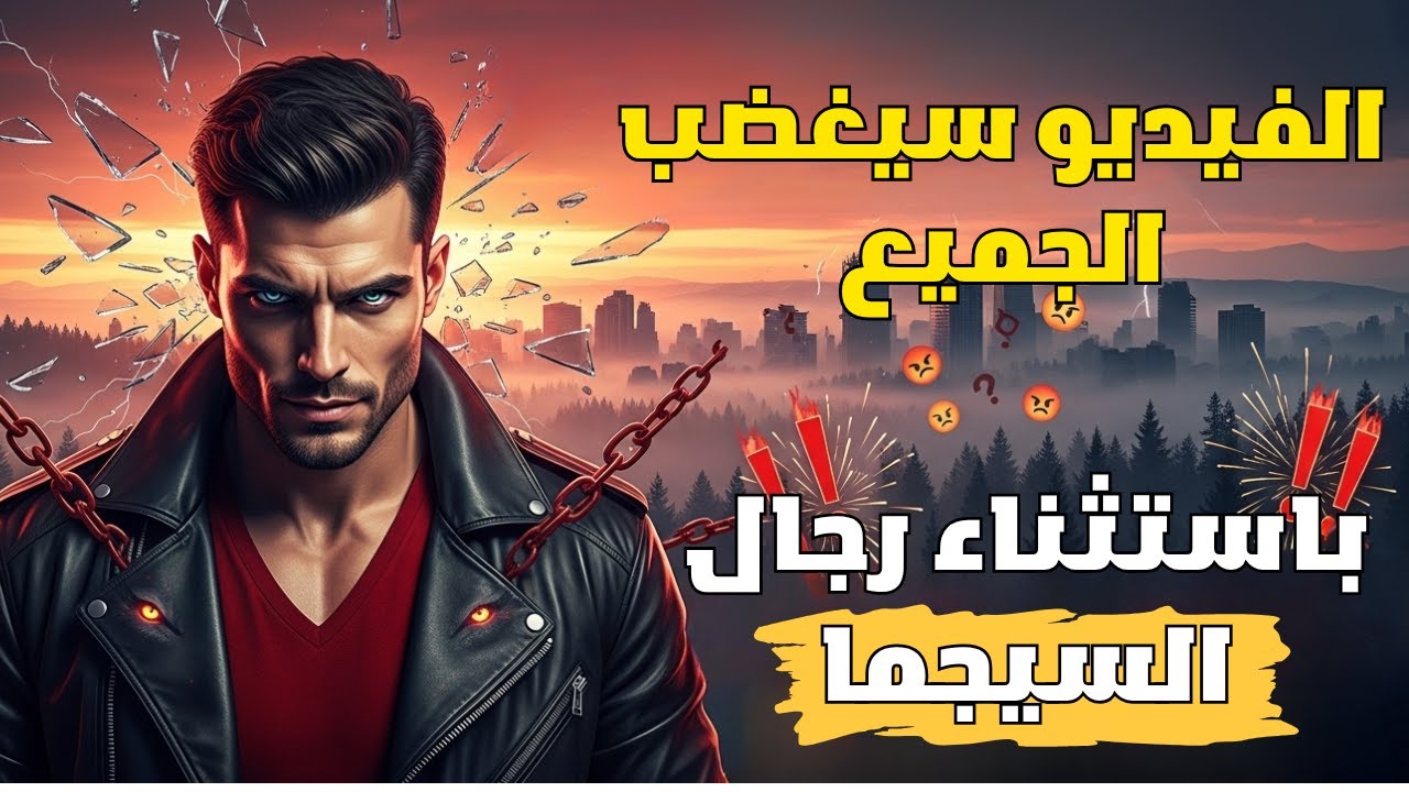 تحذير: لا تشاهد هذا إن لم تكن من رجال سيجما... الحقيقة التي تدمر وهم الرجولة المزيفة!