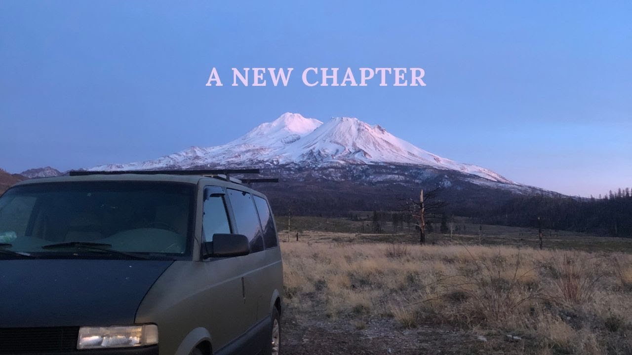 The Beginning of my VANLIFE Journey (Camping at Mt. Shasta)
