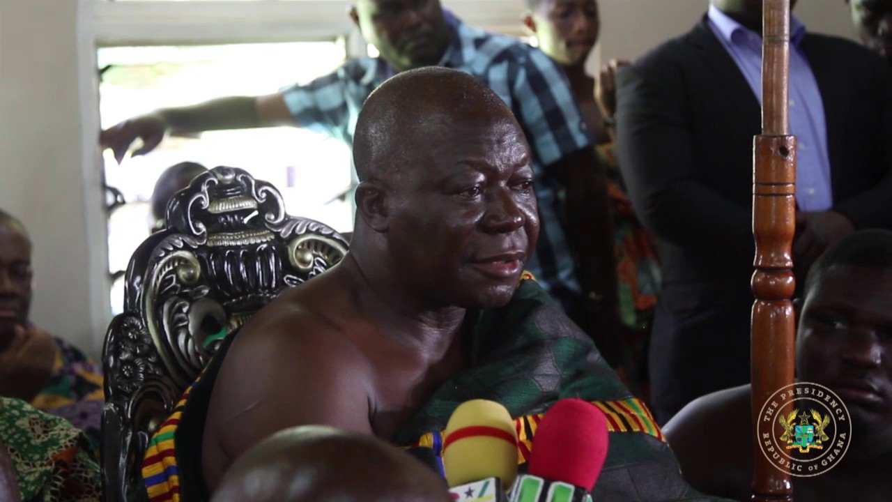 President Akufo-Addo Pays A Courtesy Call On Otumfuo Osei Tutu II